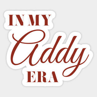 Addy Era AG Sticker